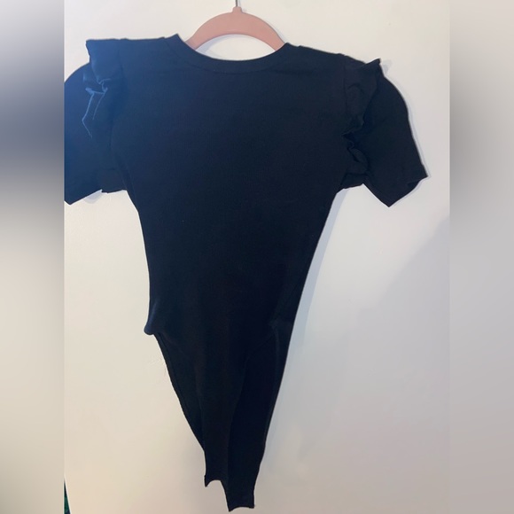 Black Teeshirt Bodysuit from ZARA - Picture 1 of 3